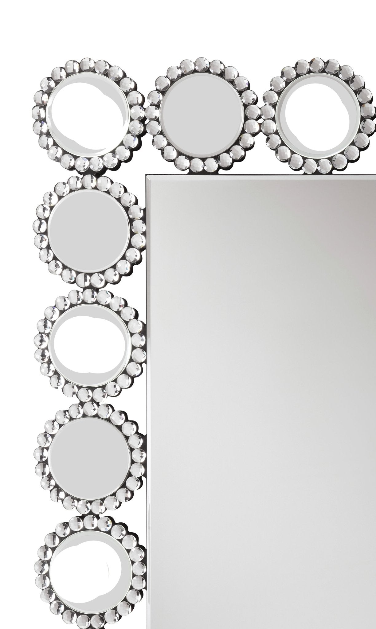 Aghes Rectangular Wall Mirror with LED Lighting Mirror | Coaster | Home Elegance USA