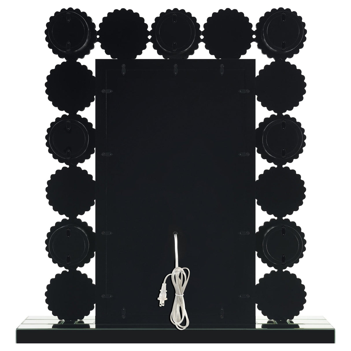 Aghes Rectangular Table Mirror with LED Lighting Mirror | Coaster | Home Elegance USA