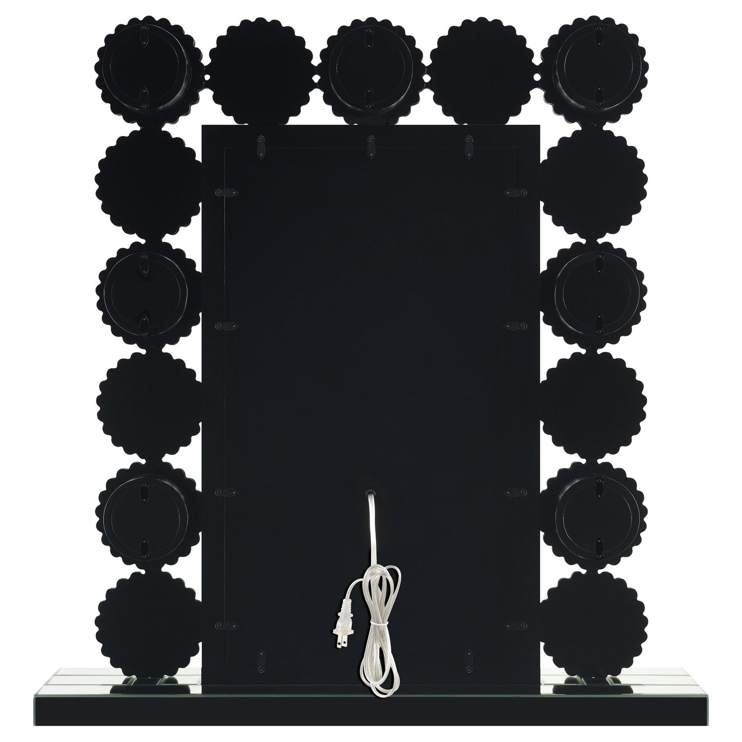 Aghes Rectangular Table Mirror with LED Lighting Mirror | Coaster | Home Elegance USA