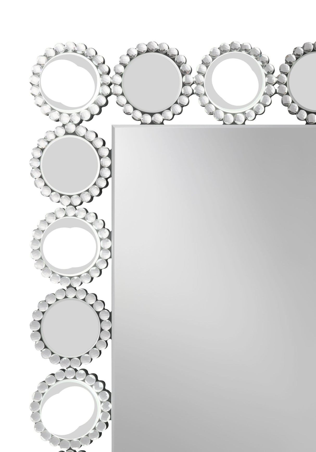 Aghes Rectangular Table Mirror with LED Lighting Mirror | Coaster | Home Elegance USA
