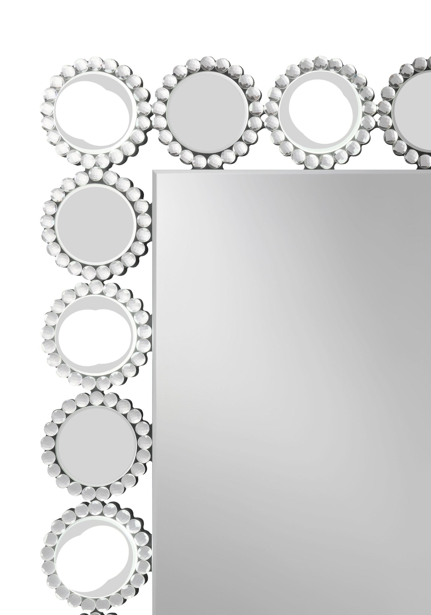 Aghes Rectangular Table Mirror with LED Lighting Mirror | Coaster | Home Elegance USA