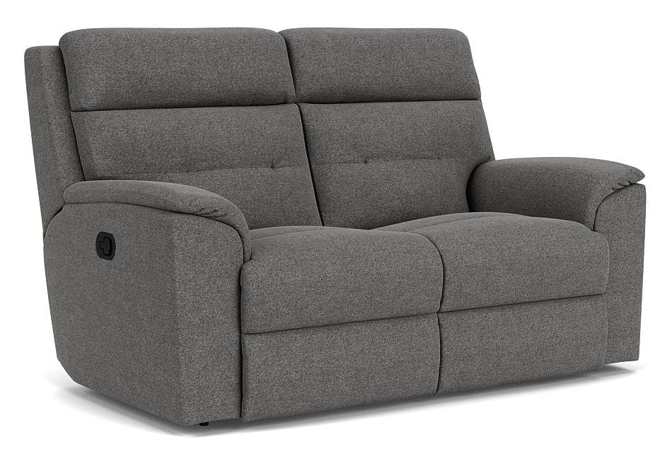 Mason Transitional Fabric Reclining Loveseat | Flexsteel