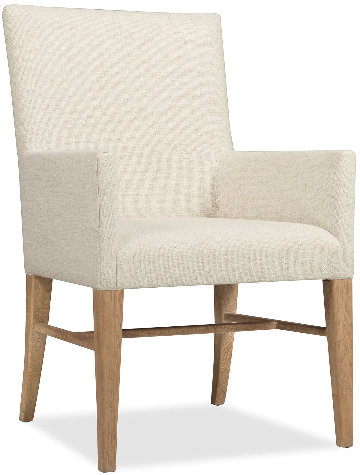 Driftwood Fabric Upholstered Arm Chair (Set of 2) Buckboard - Beige / Light Brown by Hooker Furniture - View 1