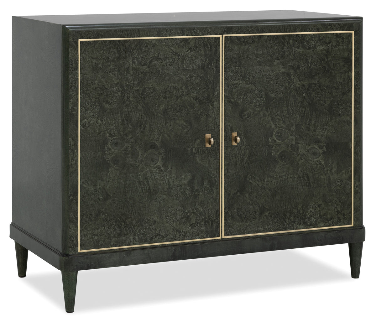Melange Envy Door Chest - Dark Green by Hooker Furniture - View 1