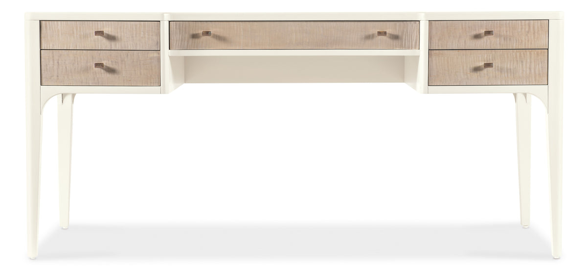 Hera Writing Desk - White / Beige by Hooker Furniture - View 9
