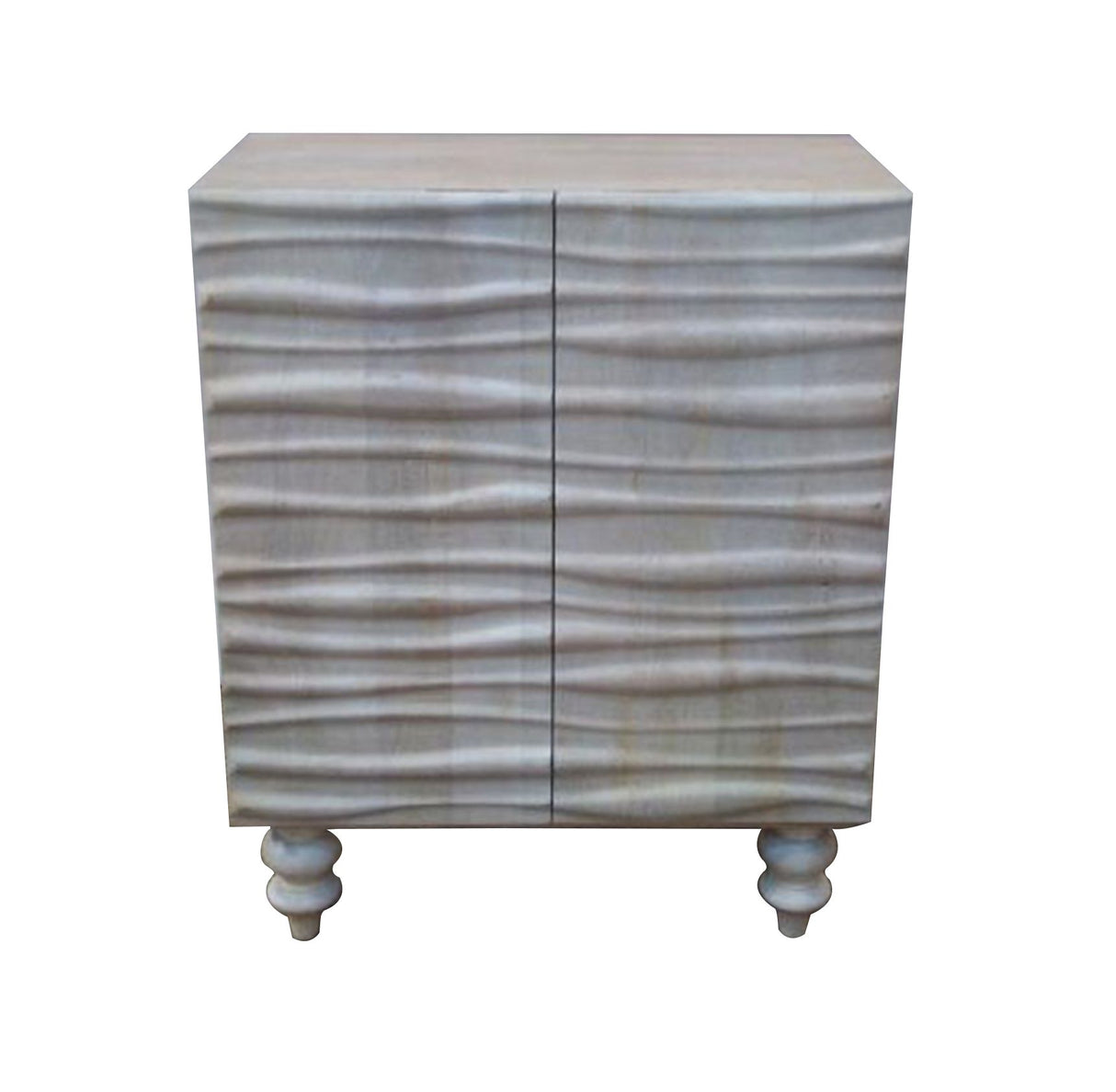 Balthazar Console Table 97770 White Washed Finish | Acme | Home Elegance USA