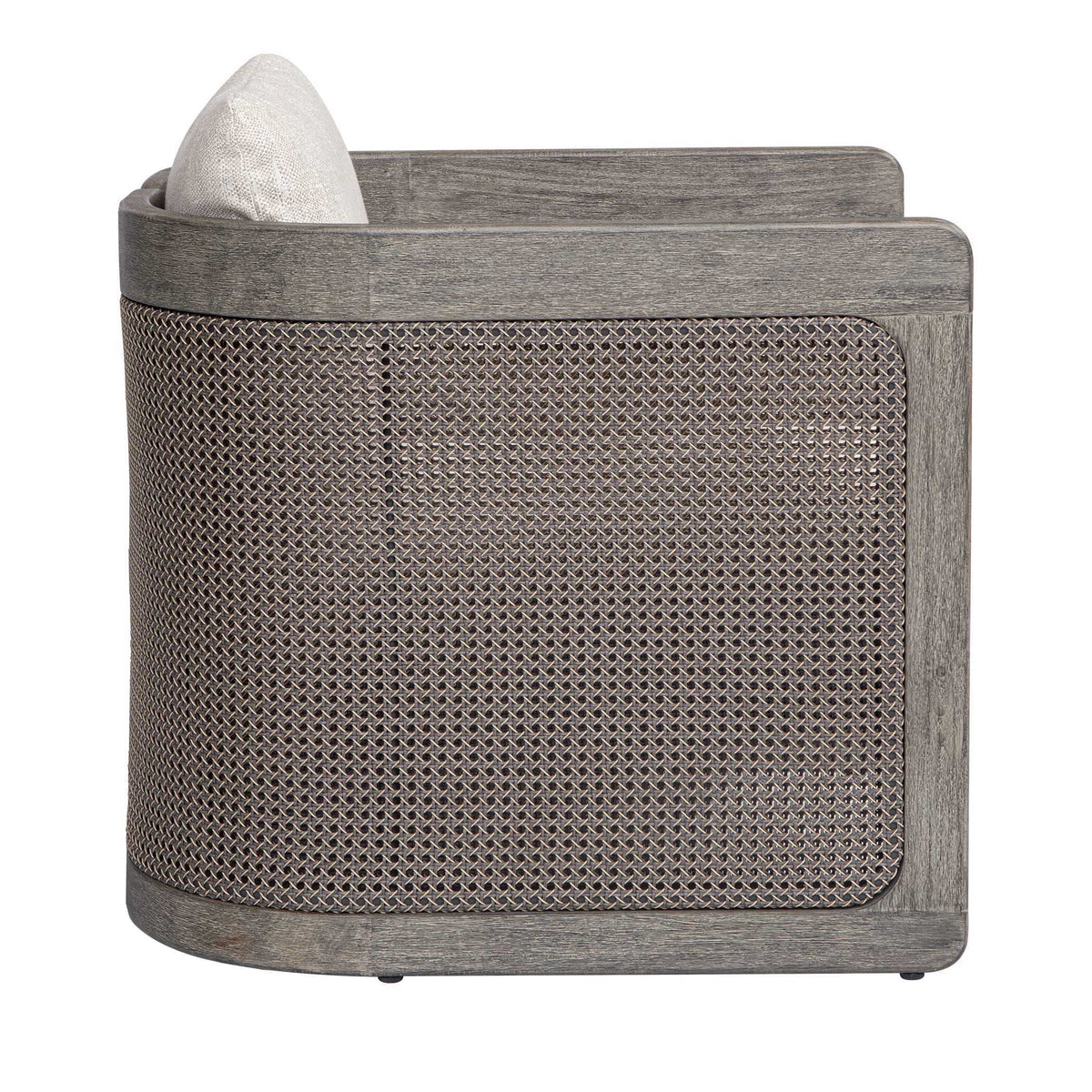 Dartmoor Outdoor Barrel Chair Weathered Gray - Light Gray by Uttermost - View 9