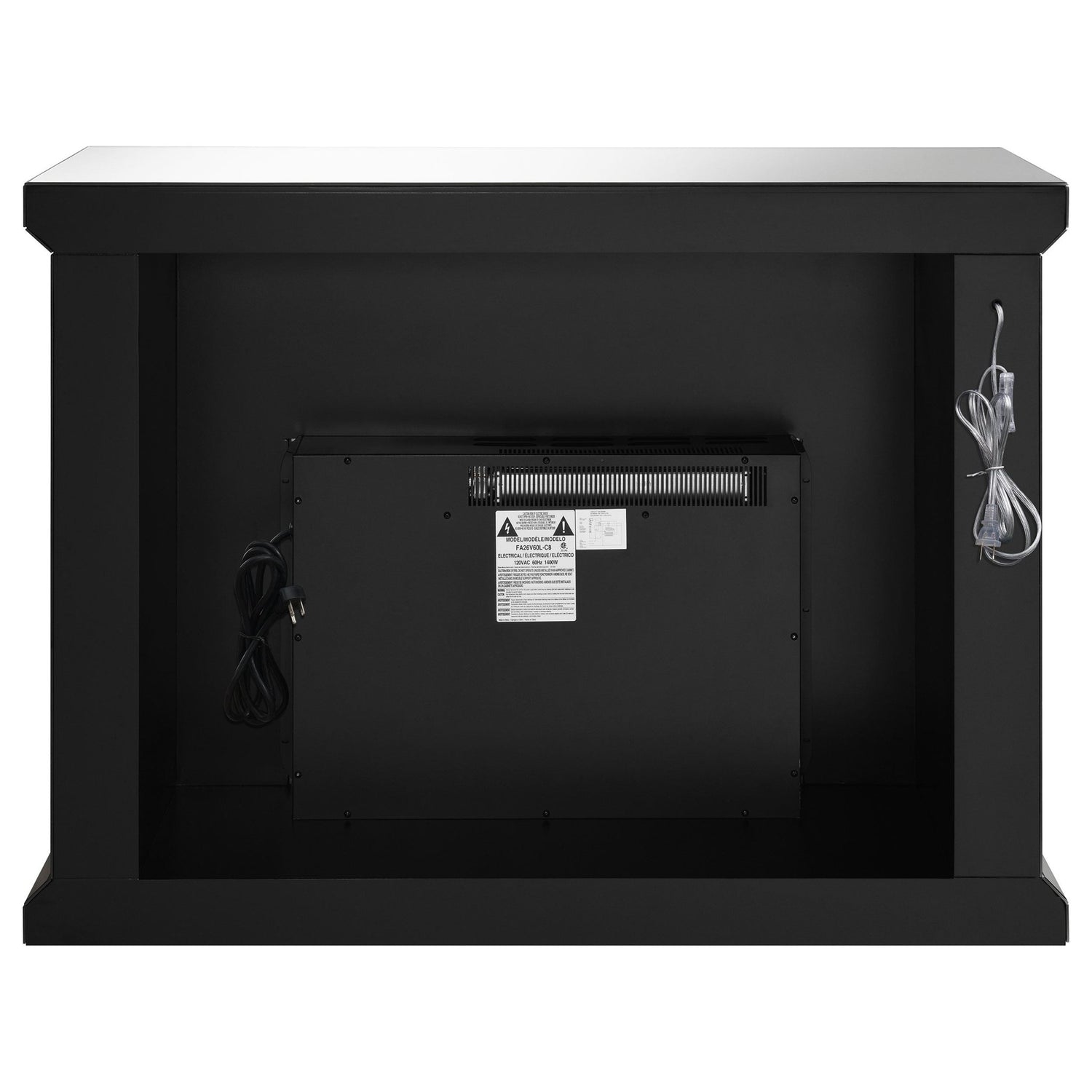 Electric Fireplace - Gilmore Rectangular Freestanding Fireplace Mirror