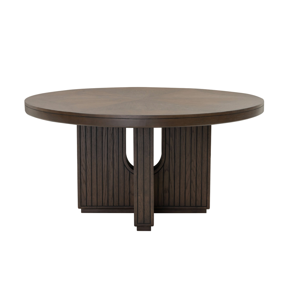 Athens Round Dining Table - Chocolate Brown | Flexsteel