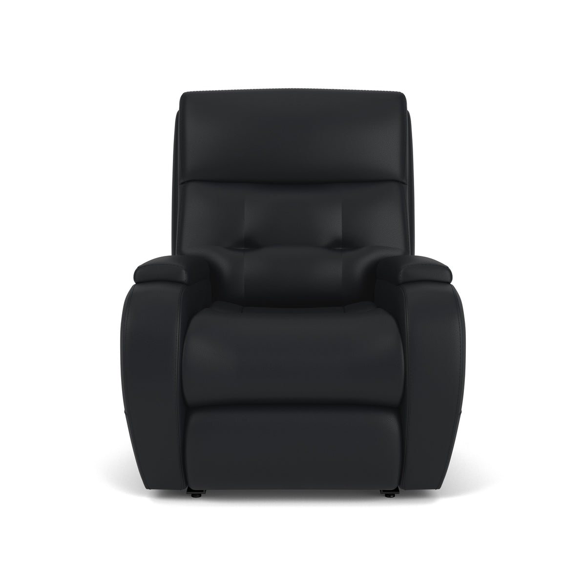 Strait Leather Power Recliner With Power Headrest | Flexsteel