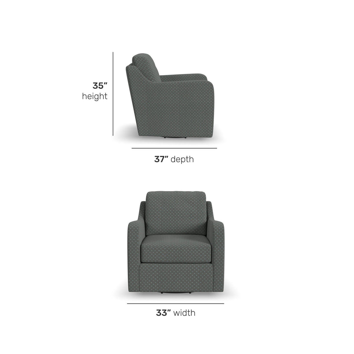 Saber Swivel Chair | Flexsteel