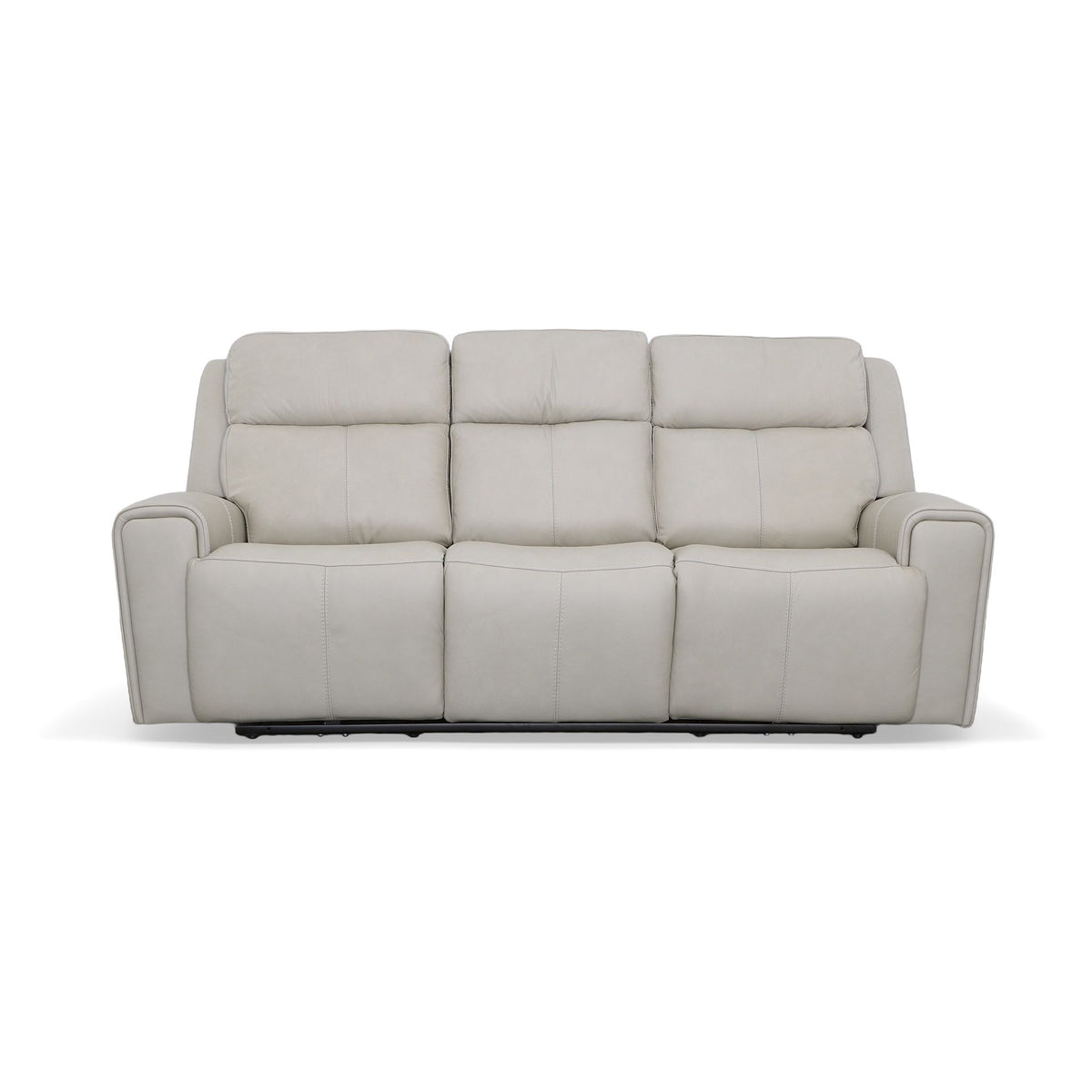 Barnett Power Reclining Sofa With Power Headrests & Lumbar - Timber | Flexsteel