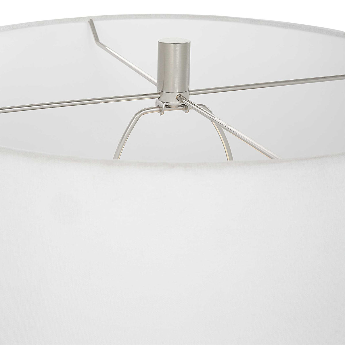 Repetition Marble Table Lamp - White by Uttermost - View 7