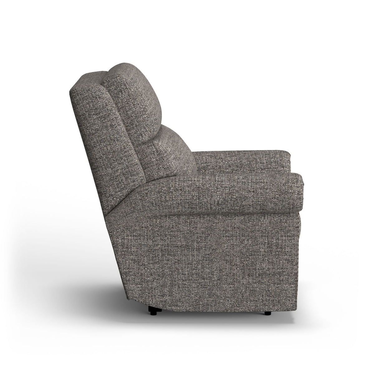 Bernard Power Fabric Recliner With Power Headrest & Lumbar, Nailhead Trim | Flexsteel