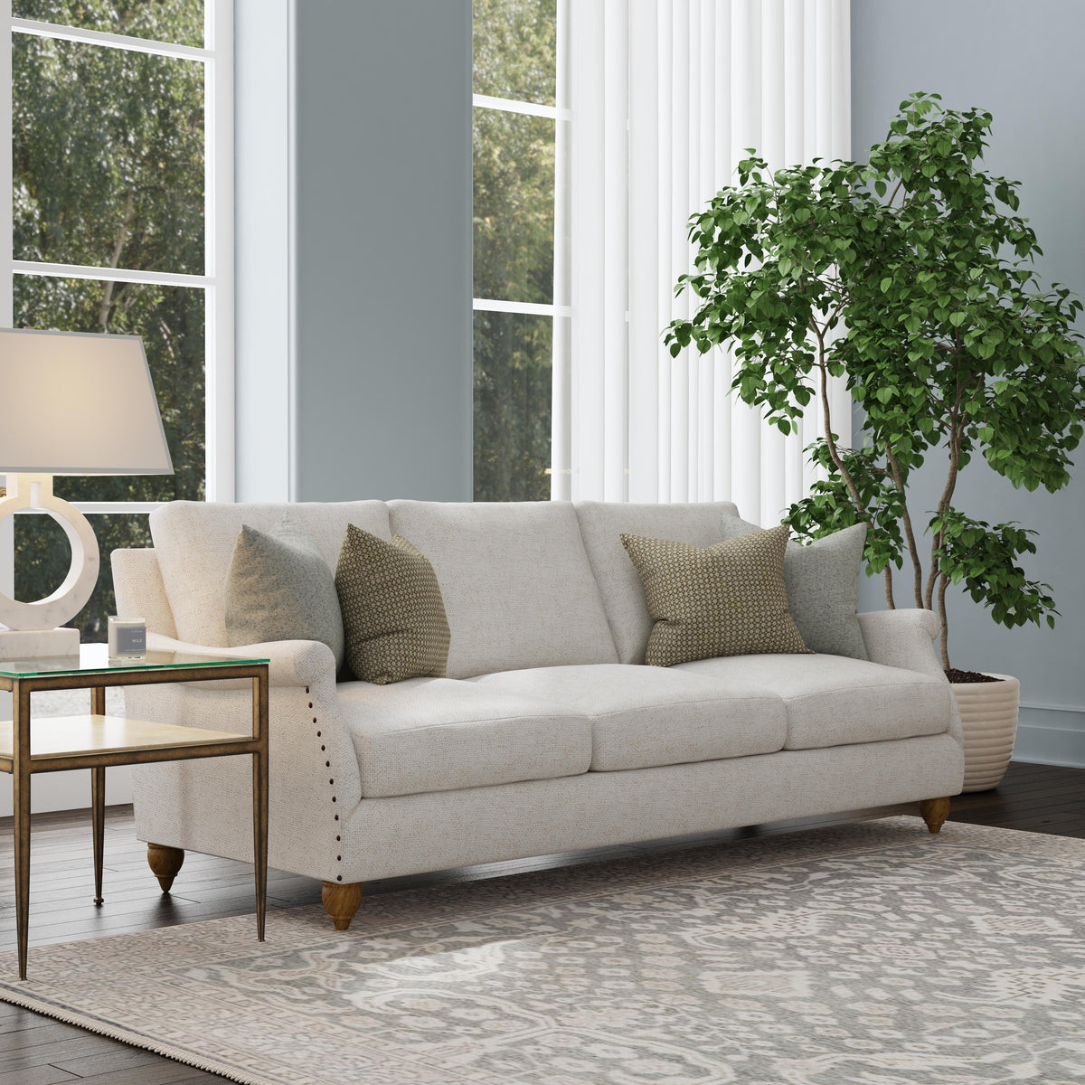 Veda Fabric Sofa | Flexsteel