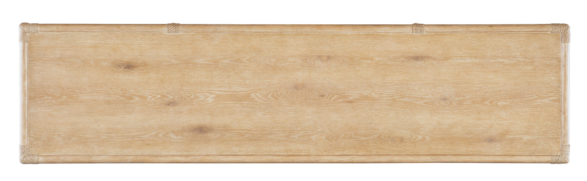 Retreat Pole Rattan Sideboard - Beige by Hooker Furniture - View 7