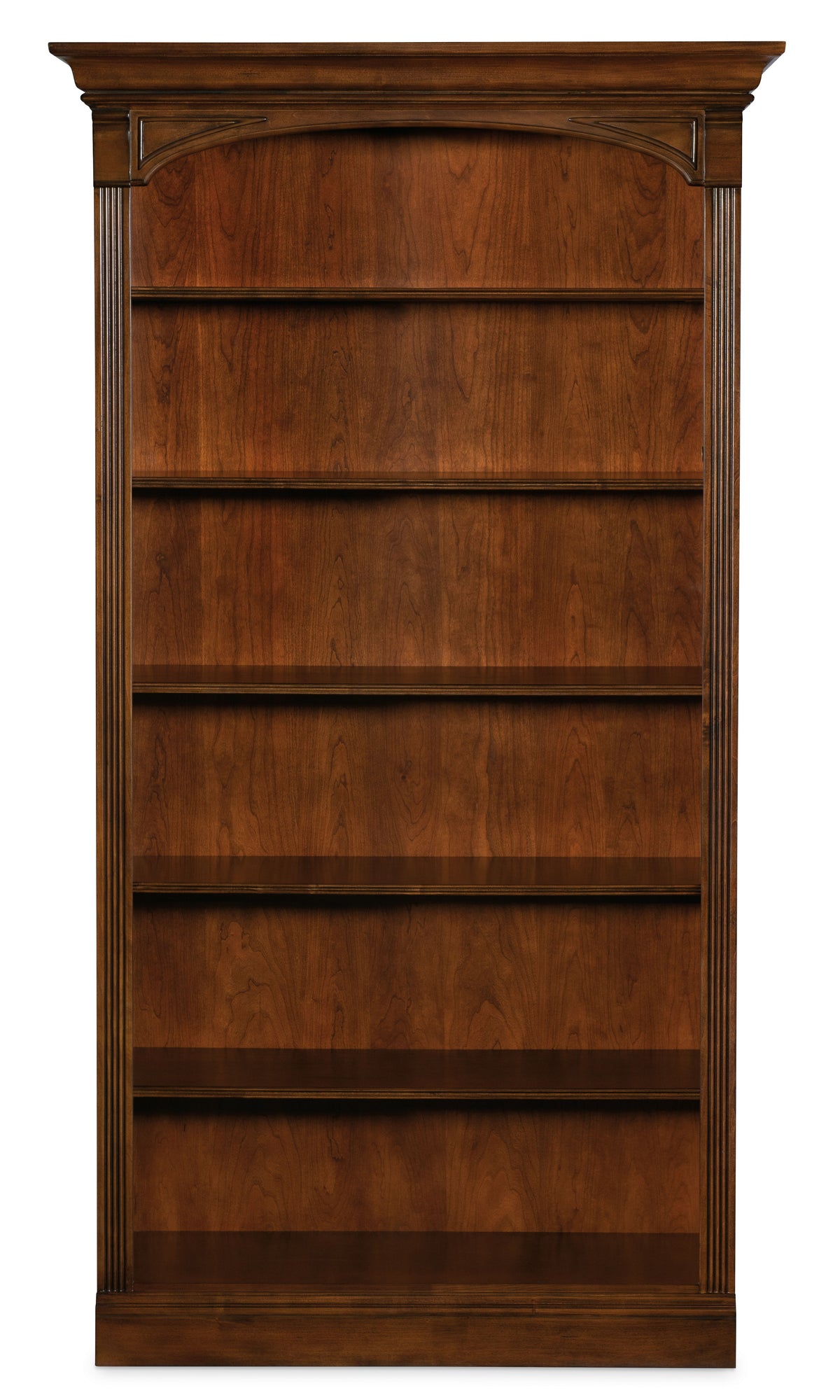 Brookhaven Open Bookcase - Dark Brown by Hooker Furniture - View 5