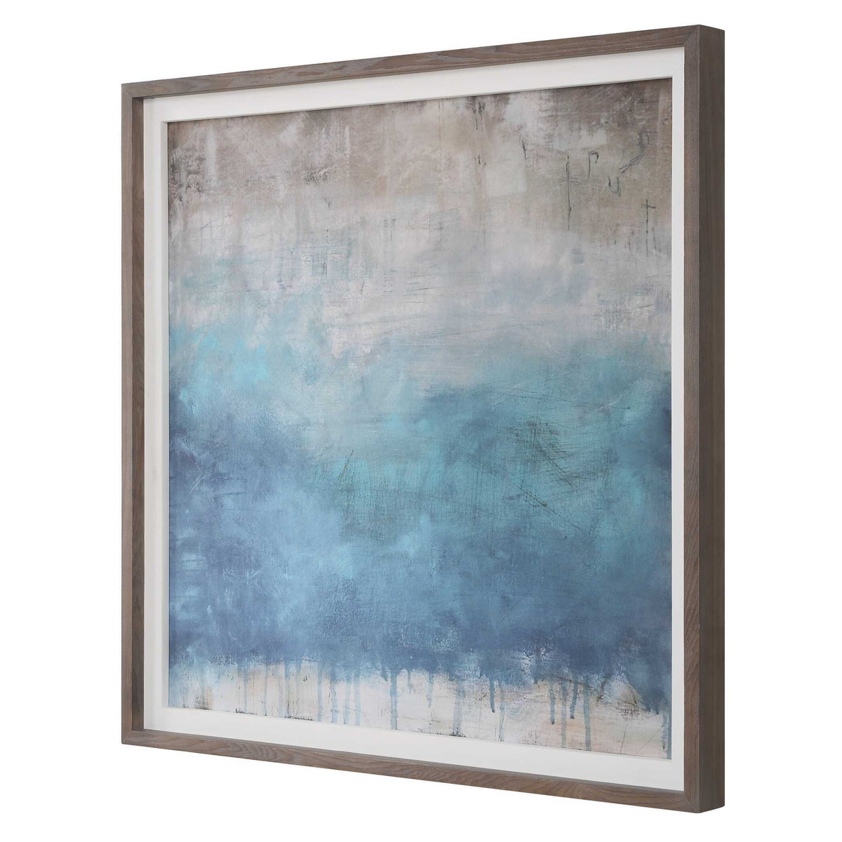 Serenity Paused Framed Abstract Print - Blue by Uttermost - View 4