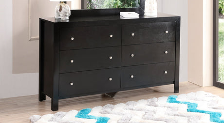 Burlington G2450 - D Dresser , Black | Home Elegance USA