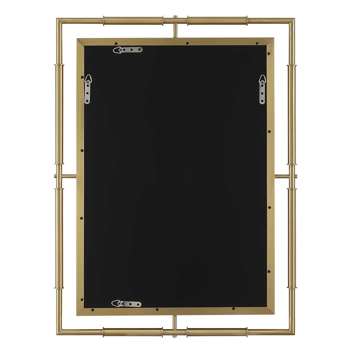 It's All Connected Rectangle Brass Mirror - Gold by Uttermost - View 6