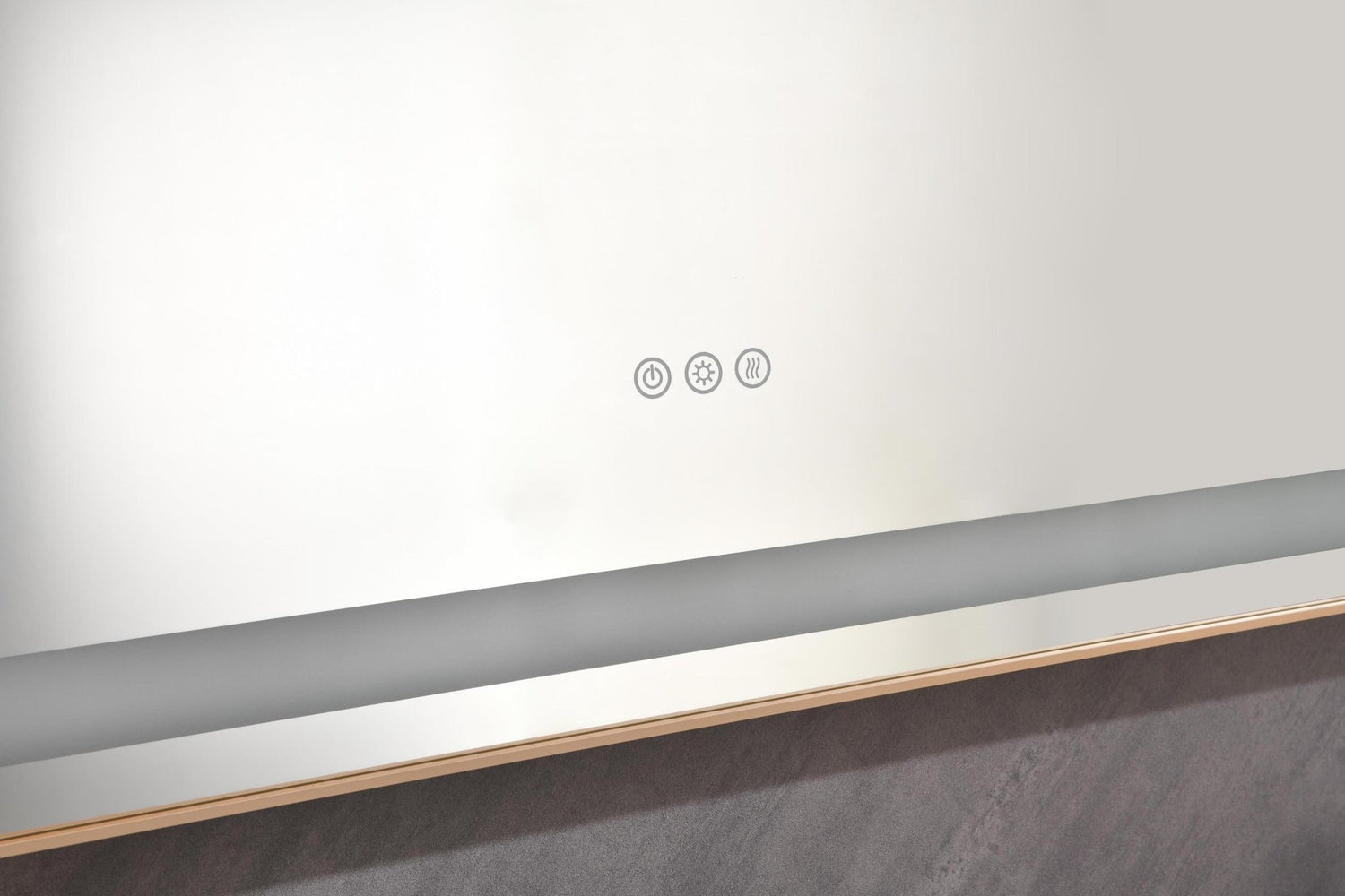 96in. W x36 in. H Frameless LED Single Bathroom Vanity Mirror in Polished Crystal Bathroom Vanity LED Mirror with 3 Color Lights Mirror for Bathroom Wall | Home Elegance USA