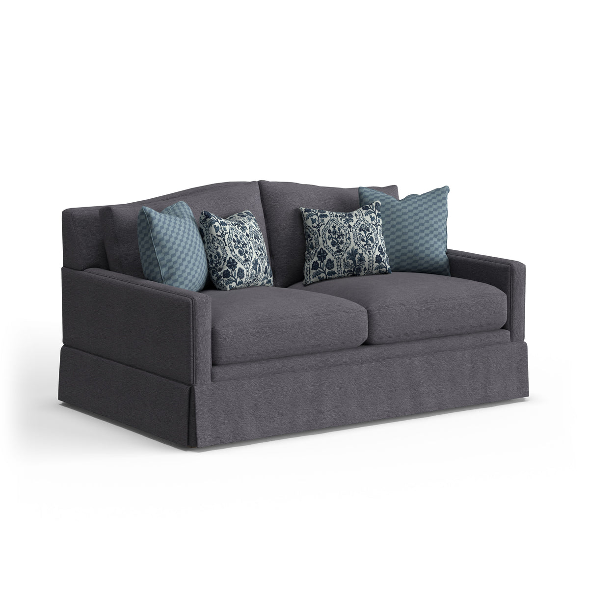 Lottie Loveseat With Skirt Trim | Flexsteel
