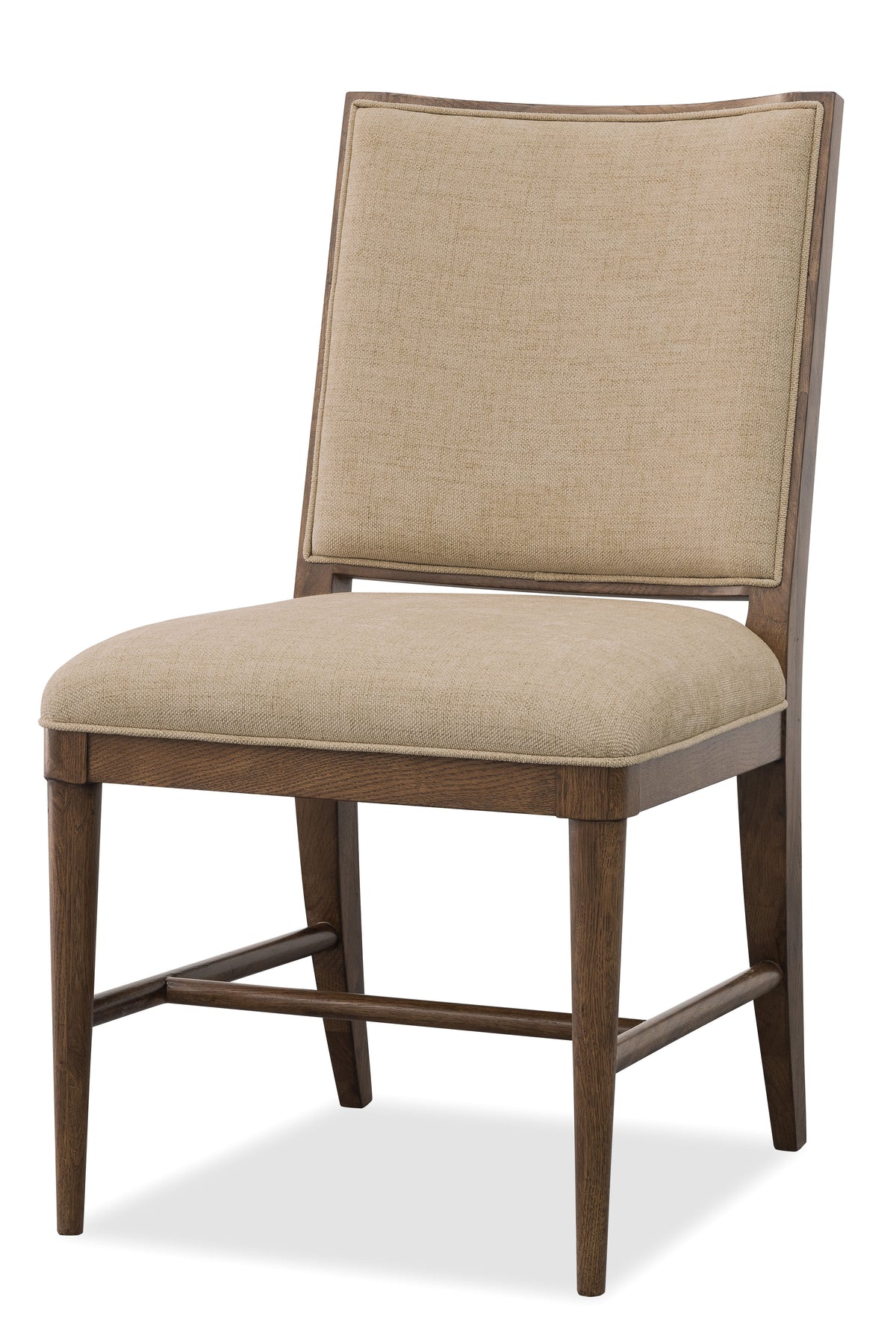 Cashiers Dining Side Fabric Chair (Set of 2) Chestnut / Willarae Cashew - Dark Brown / Beige by Hooker Furniture - View 2