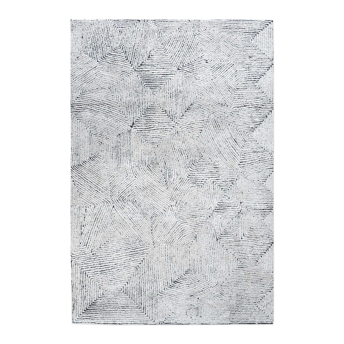 Maze 8 X 10 Rug - Blue / Beige by Uttermost - View 3