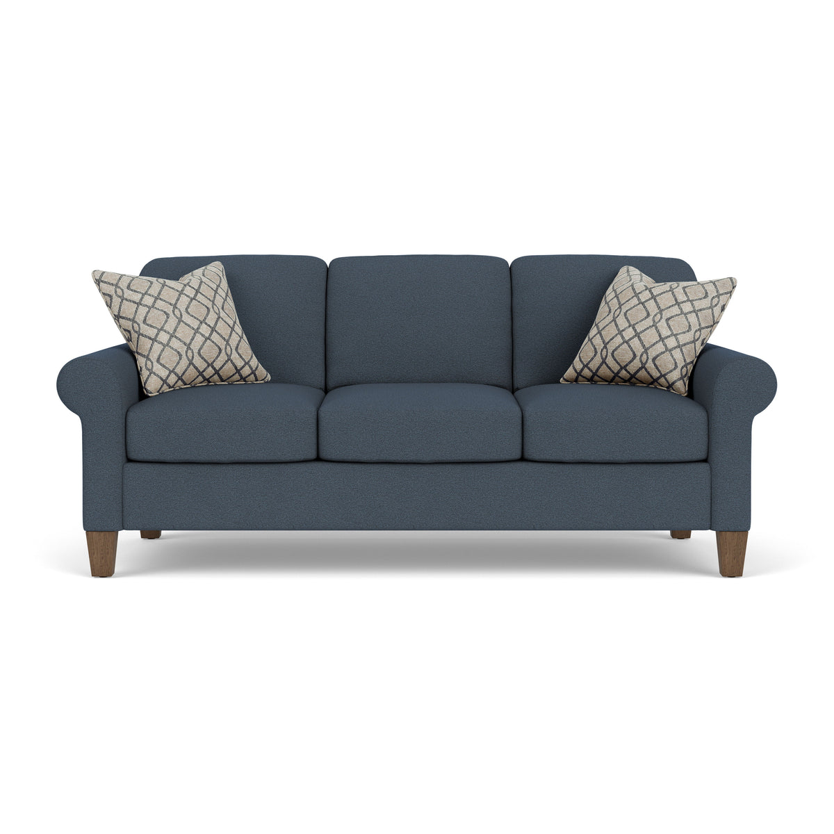 Moxy Fabric Sofa, Curved Sock Arms | Flexsteel
