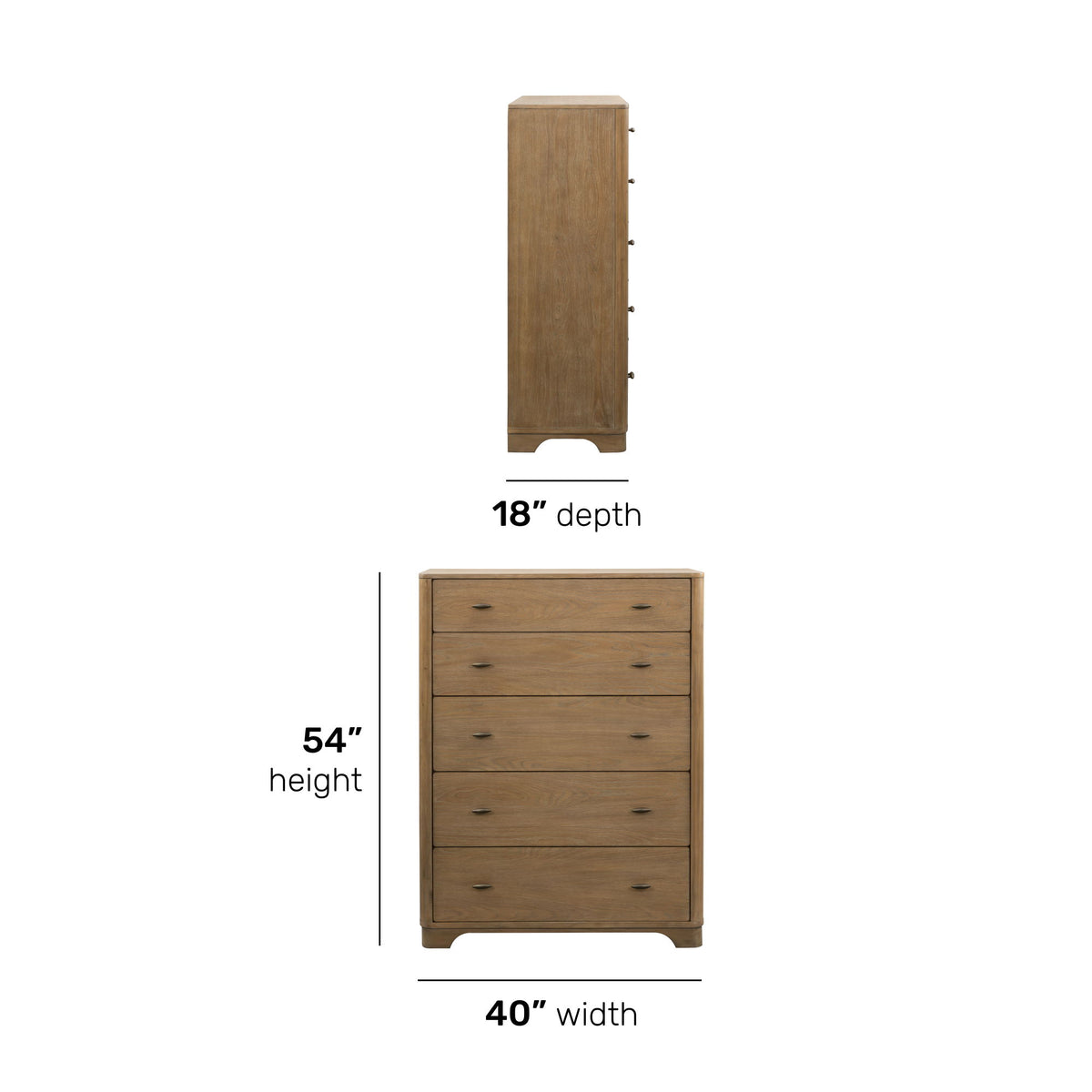 Normandy Drawer Chest - Light Brown | Flexsteel