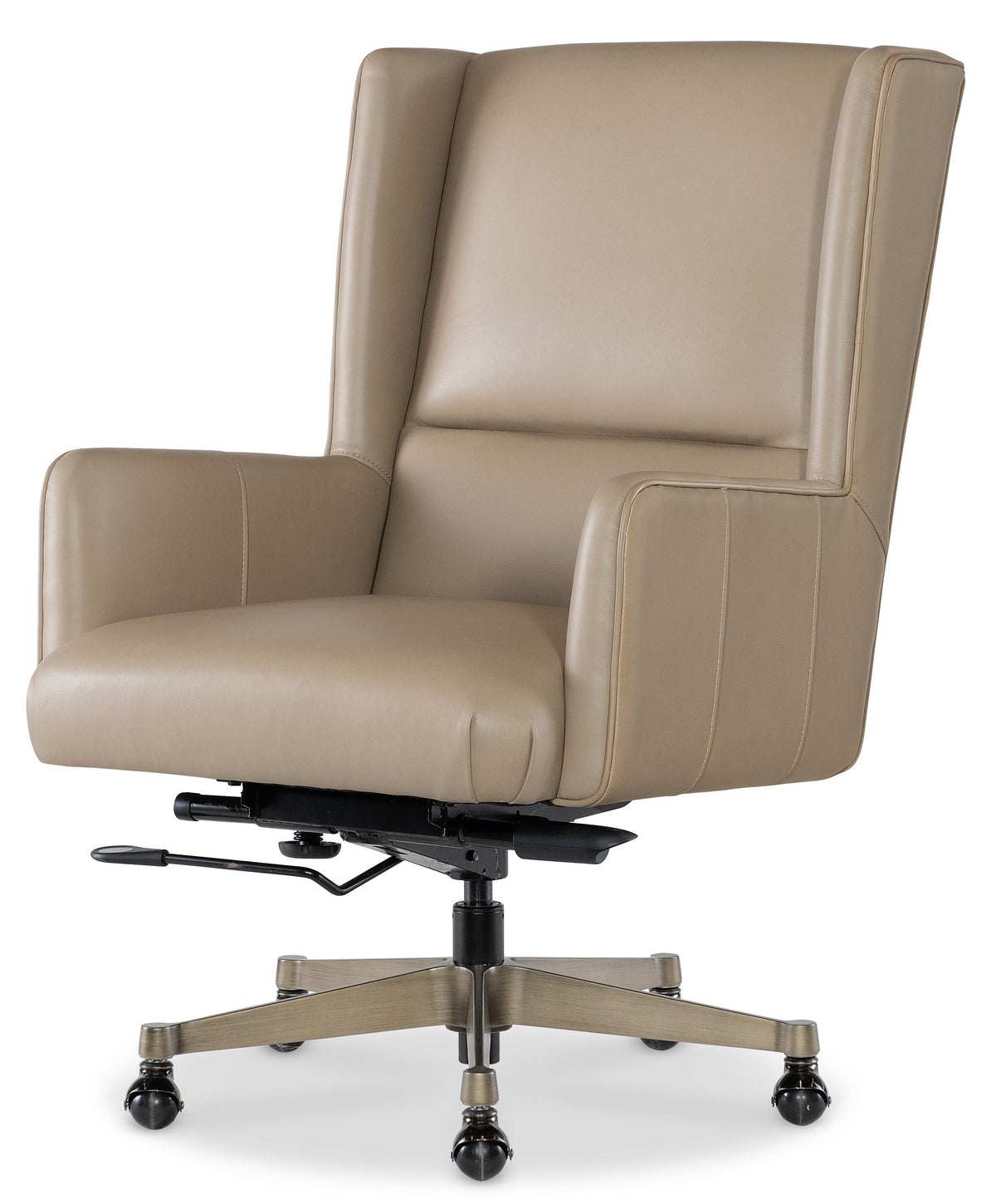 Primrose Executive Swivel Tilt Chair - Beige by Hooker Furniture - View 4
