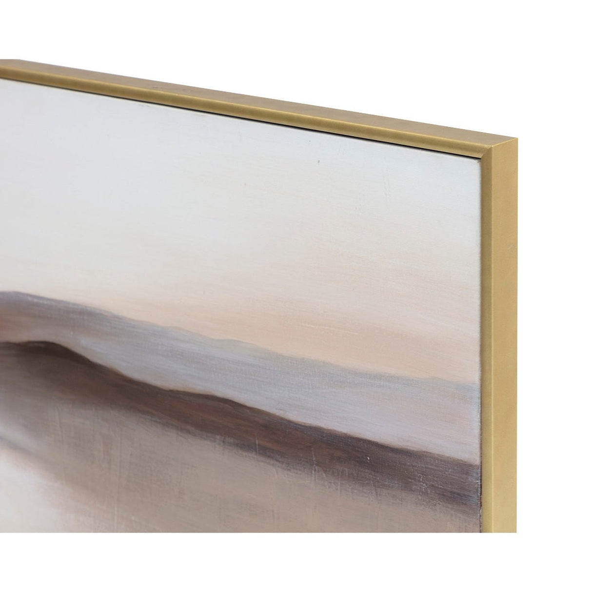 Desert Sands - 72" X 30" - Gold Floater Frame | Sunpan | Home Elegance USA