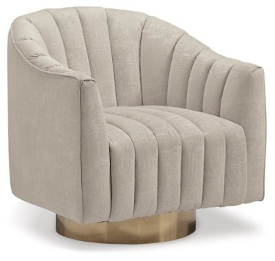 Ashley Pearl Penzlin Swivel Accent Chair | Home Elegance USA