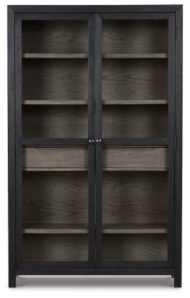 Ashley Black/Gray Lenston Accent Cabinet | Home Elegance USA
