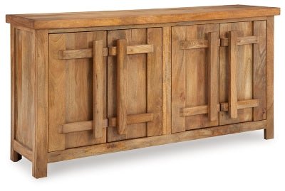 Ashley Natural Dresor Accent Cabinet | Home Elegance USA