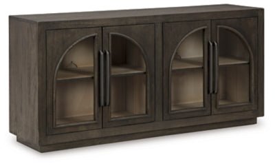 Ashley Grayish Brown Dreley Accent Cabinet | Home Elegance USA