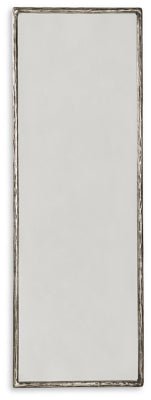 Ashley Antique Pewter Finish Ryandale Floor Mirror | Home Elegance USA