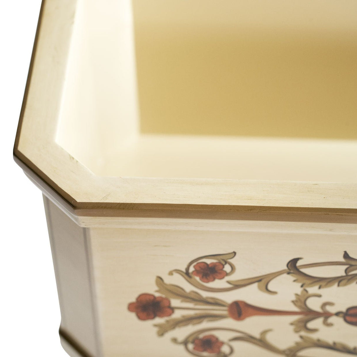 Discoveries Accent Table With White Planter - Acf - Act - Cltw - 109 | Aico | Home Elegance USA