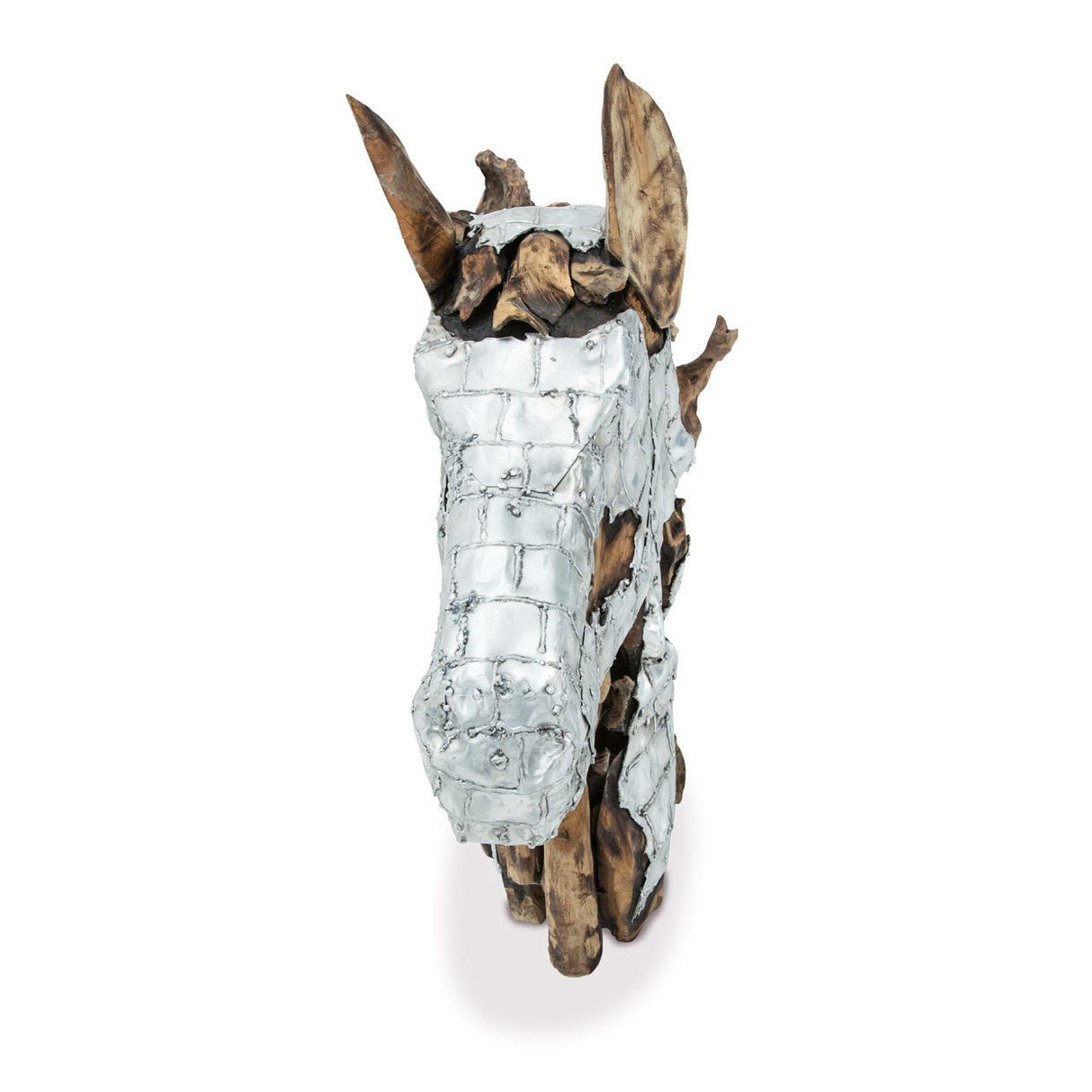 Discoveries Horse Head W - Hand Applied Metal Accents - Acf - Arf - Hrshd - 001 | Aico | Home Elegance USA