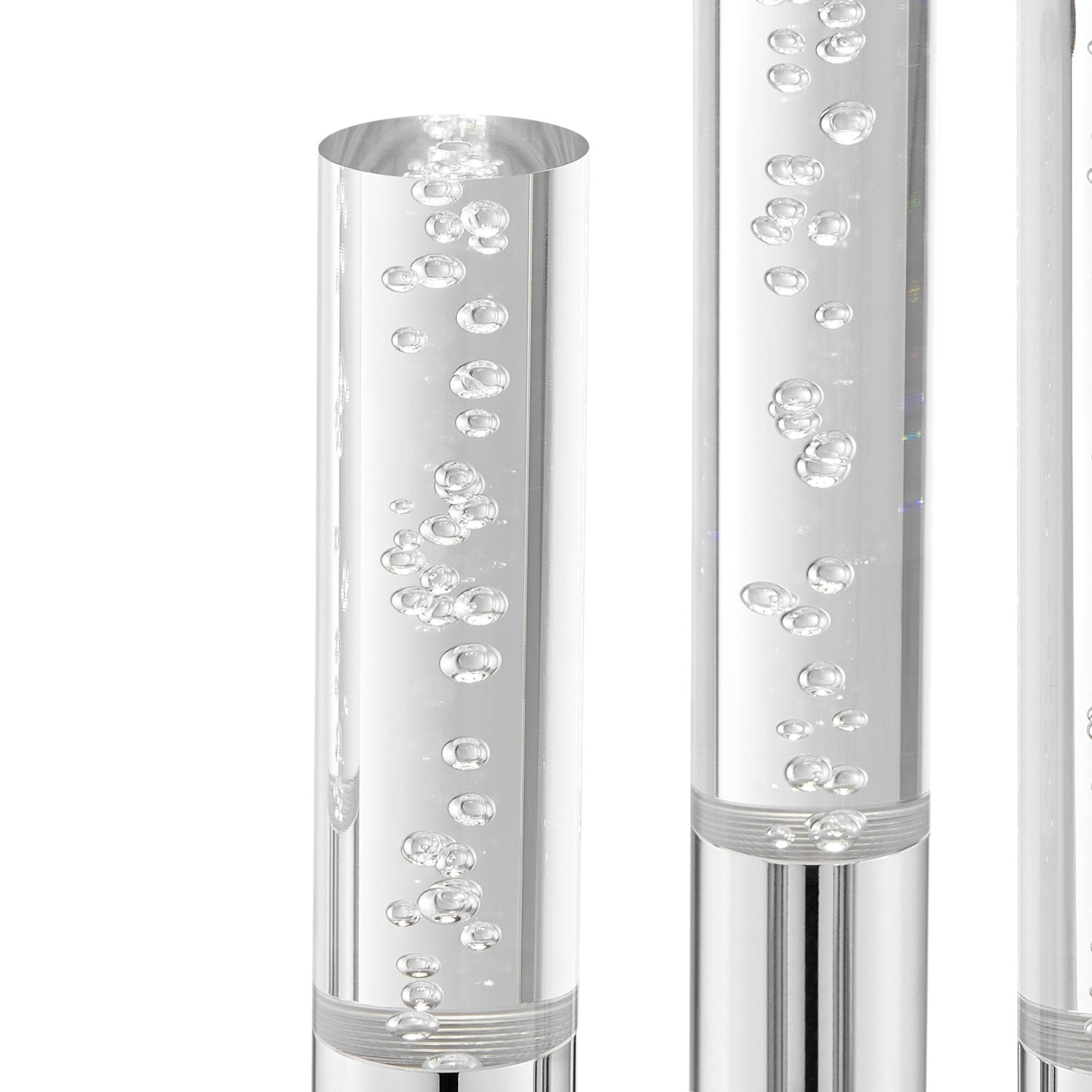 Acrylic Cylinders Table Lamp // 3 Light | Finesse | Home Elegance USA