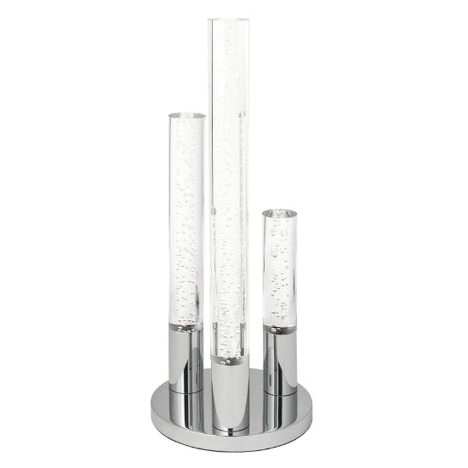 Acrylic Cylinders Table Lamp // 3 Light | Finesse | Home Elegance USA