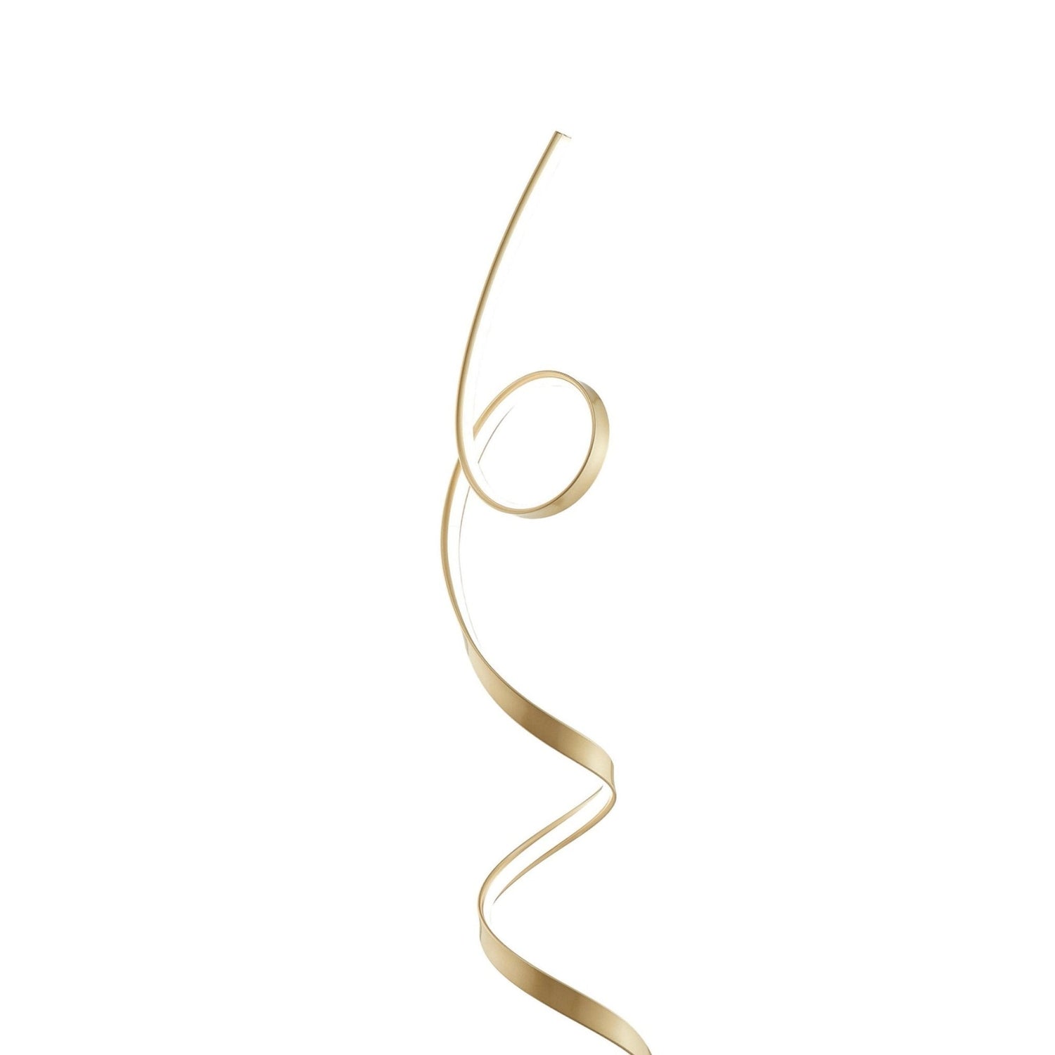 Amsterdam Led Sandy Gold 63" Floor Lamp // Dimmable | Finesse | Home Elegance USA