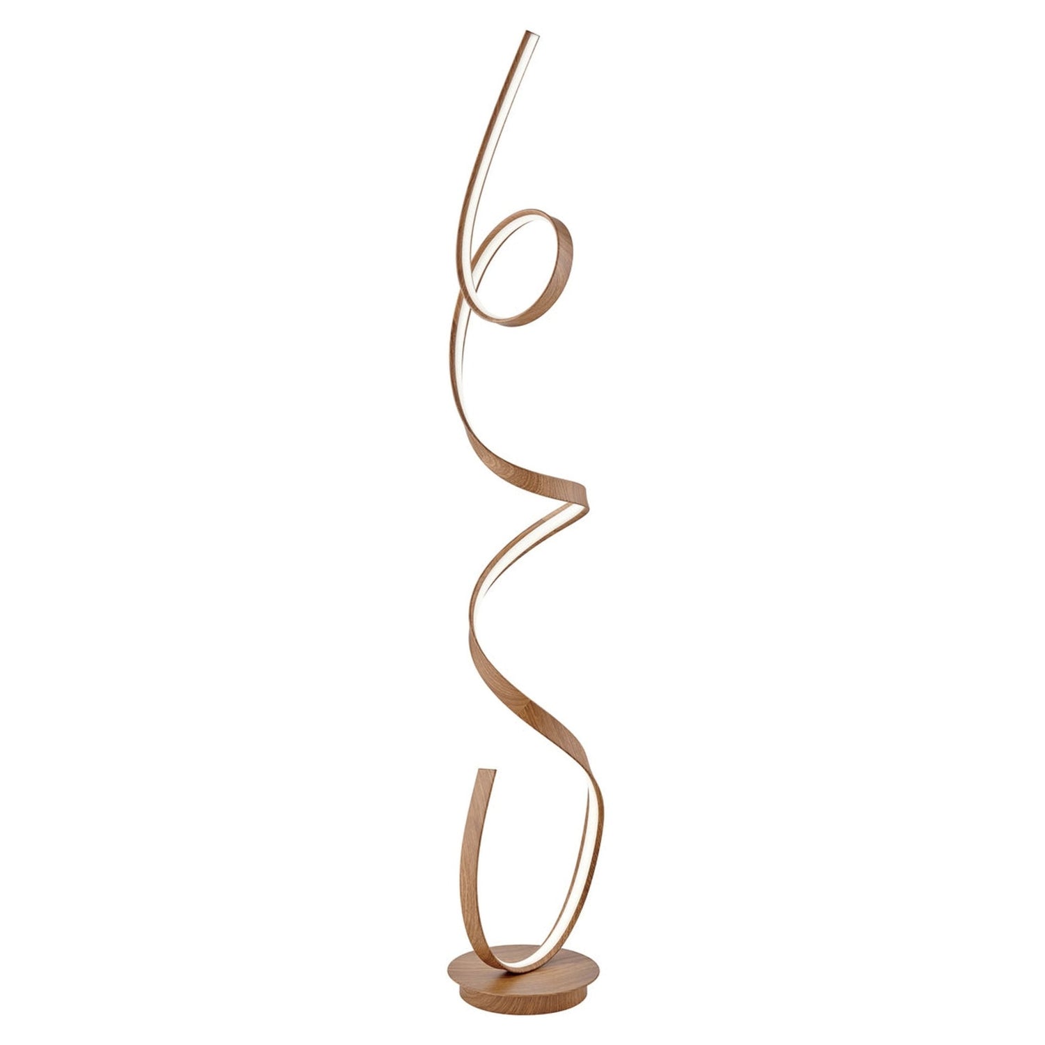Amsterdam Led Wood 63" Floor Lamp // Dimmable | Finesse | Home Elegance USA