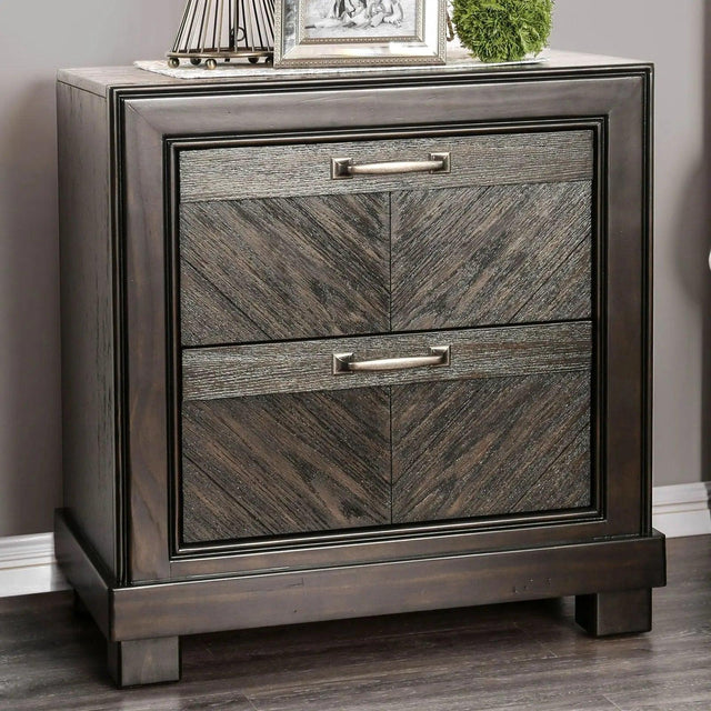 Argyros Espresso Night Stand | Home Elegance USA
