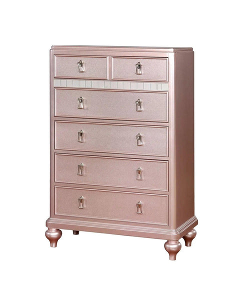Ariston Rose Gold Chest | Home Elegance USA