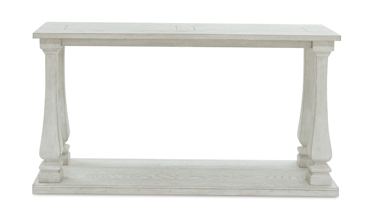 Ashley Antique White Arlendyne Sofa Table - Home Elegance USA