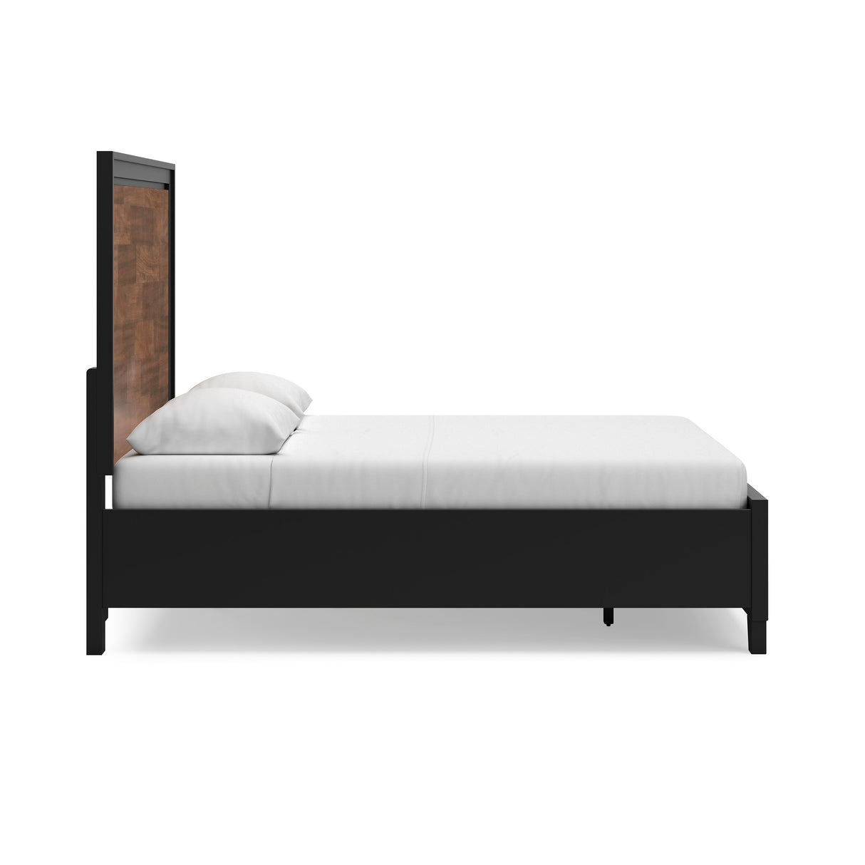 Ashley Kraeburn King Panel Storage Bed Brown & Black | B496B13
