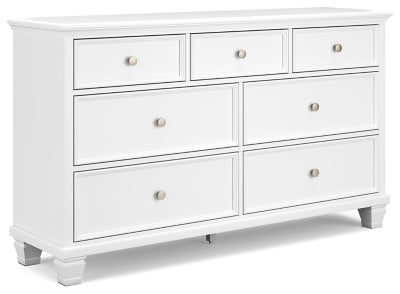 Ashley White Fortman Dresser | Home Elegance USA