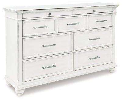 Ashley Whitewash Kanwyn Dresser | Home Elegance USA