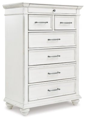 Ashley Whitewash Kanwyn Chest | Home Elegance USA